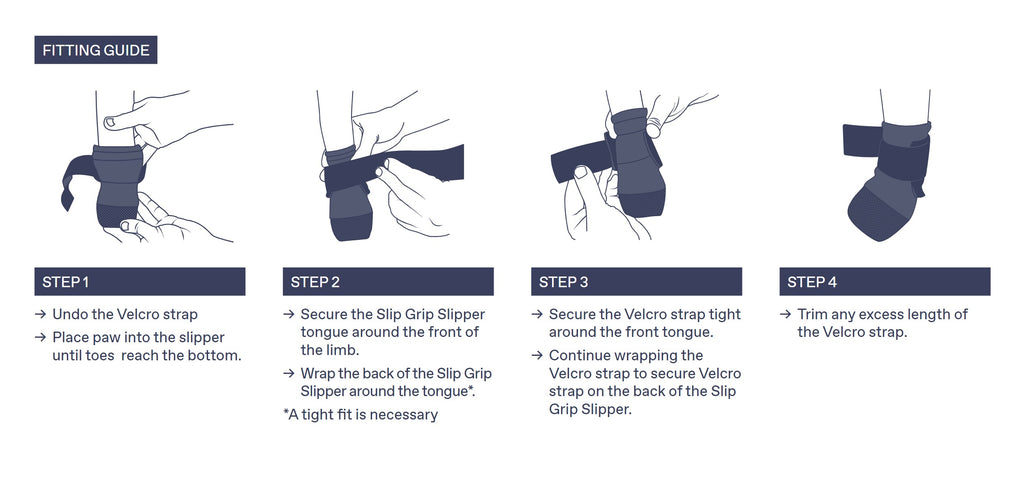 OrthoPets Slip Grip Slippers
